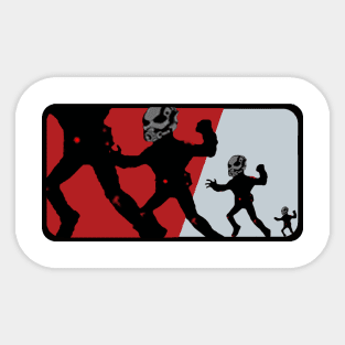 Growing Growing Ant Man Sticker